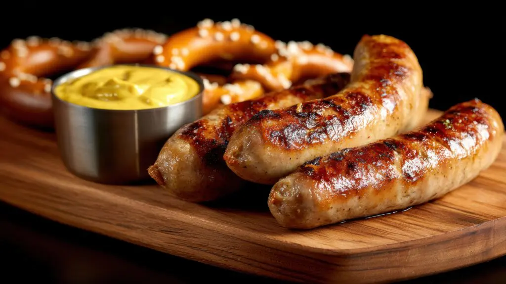 Bratwurst and Pretzels