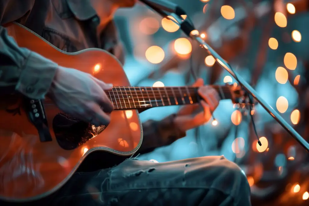 Man playing guitar